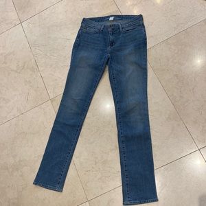 Eddie Bauer straight leg blue denim jeans